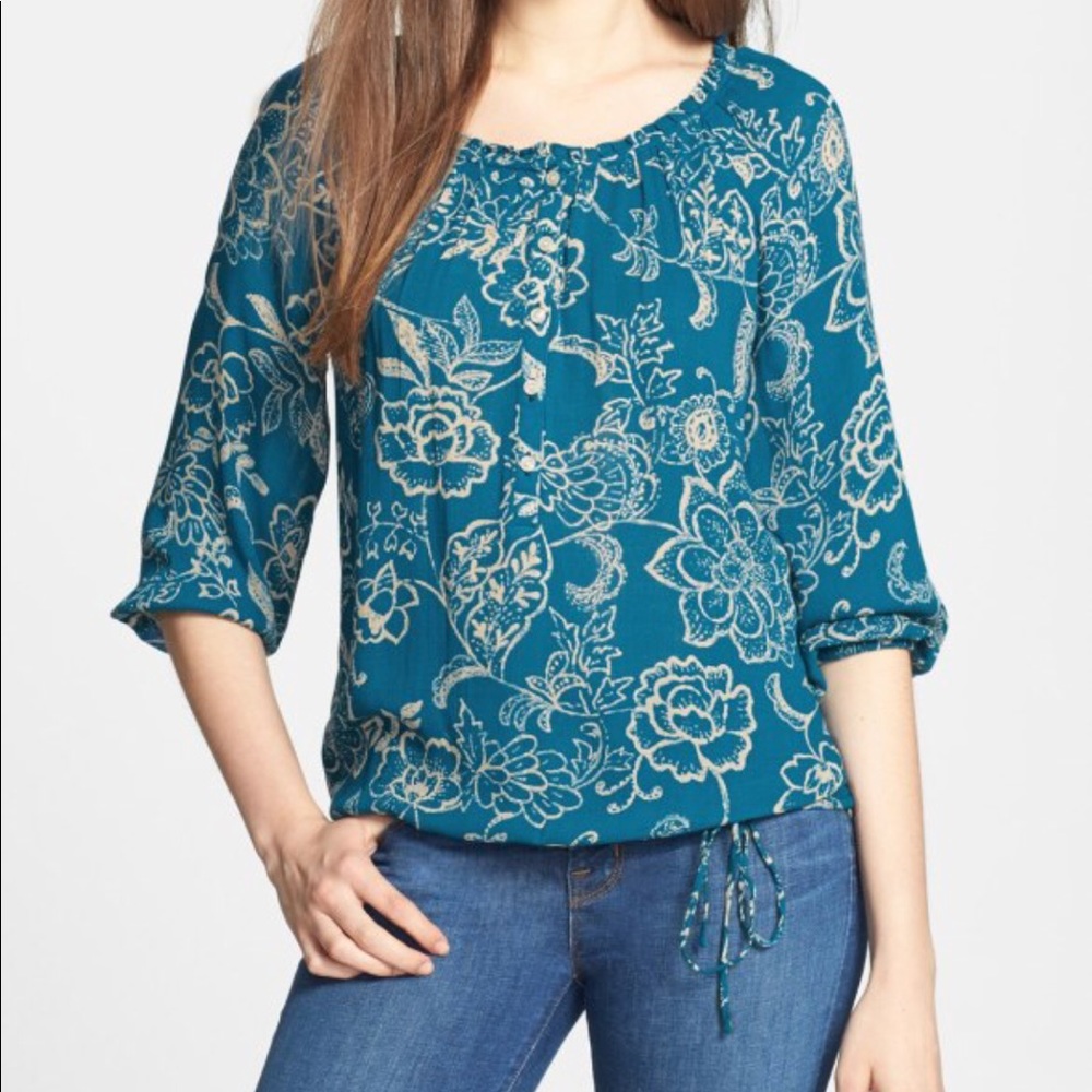 Lucky Brand Peasant Top